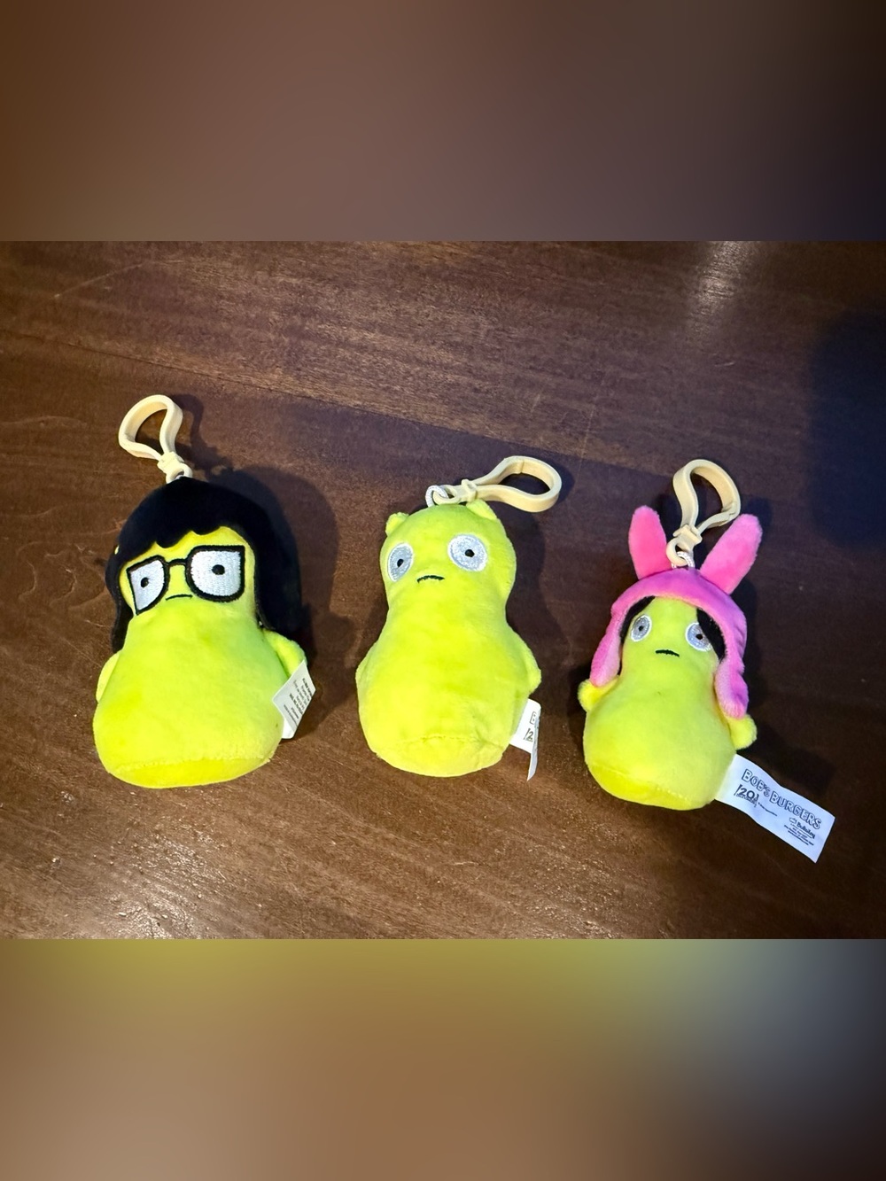 Bobs Burgers Plush Danglers Kuchi Kopi Series
